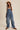 Gwyneth Western Wide-Leg Denim Overalls