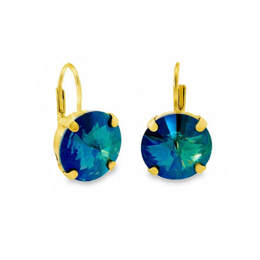 Caitlin Round Crystal Earrings