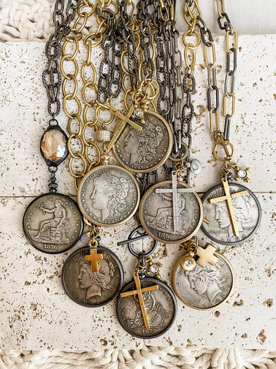 Relic Necklace: Mixed Metal 24”