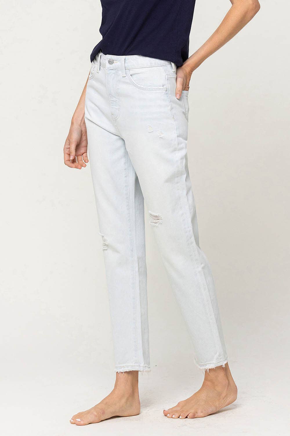 Rosa SUPER HIGH RISE MOM JEANS by Flying Monkey