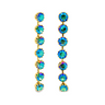 Mini Lilibet Single Earrings in Aqua Verde