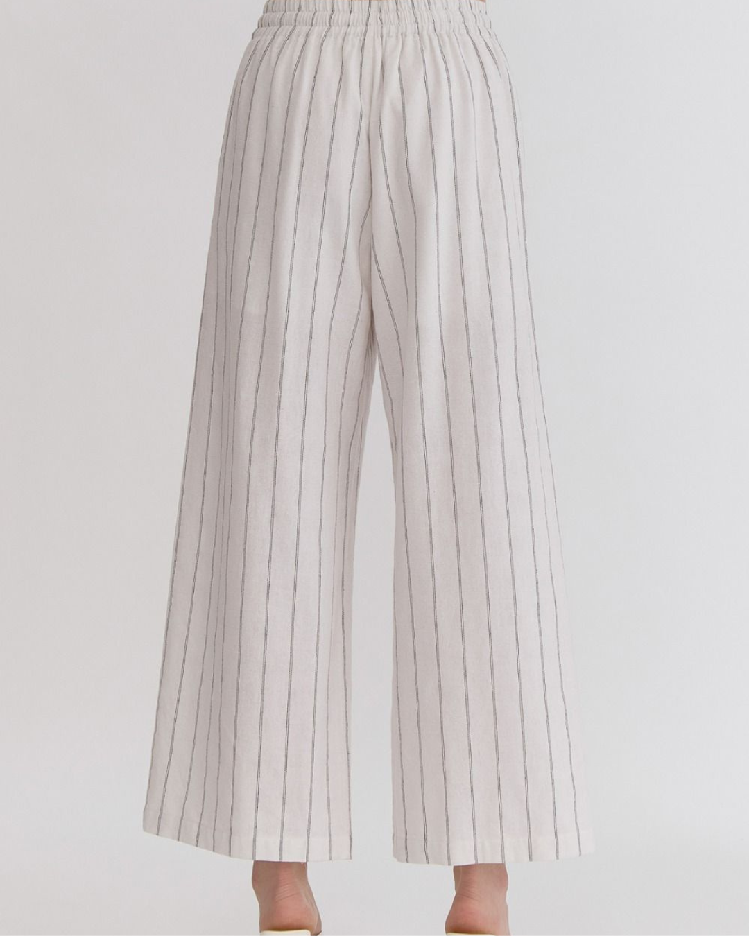 Anastasia Stripe High Waist Wide Leg Pants