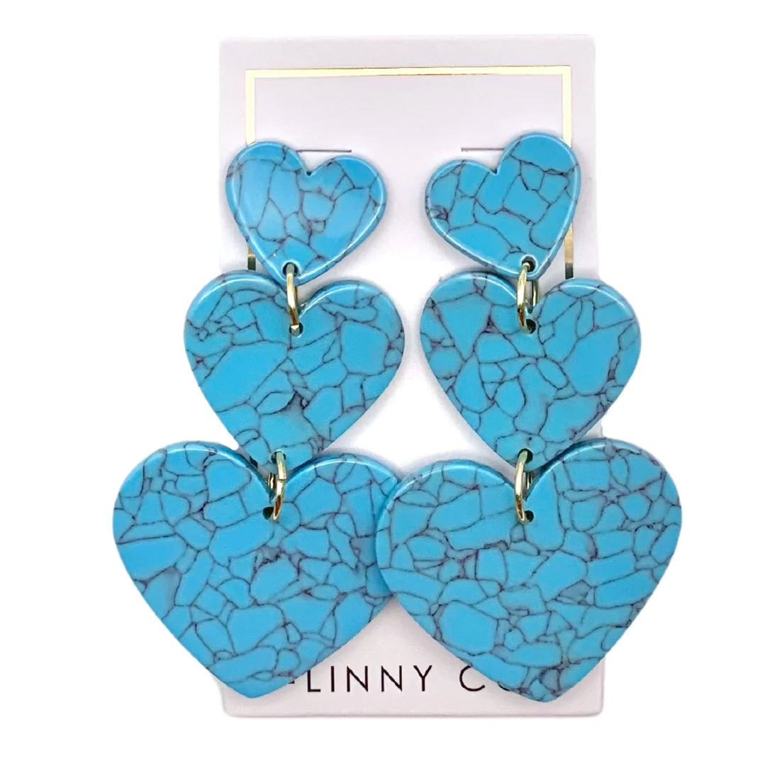 Penny Earrings - Turquoise