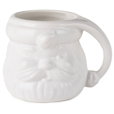 Santa Mug in White, Green or Pink