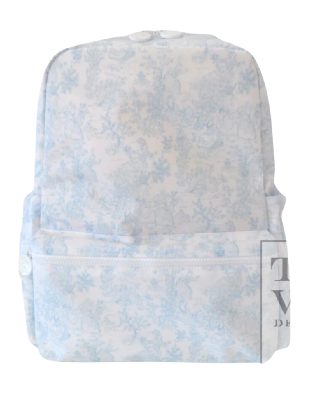 Backpacker- Bunny Toile Blue