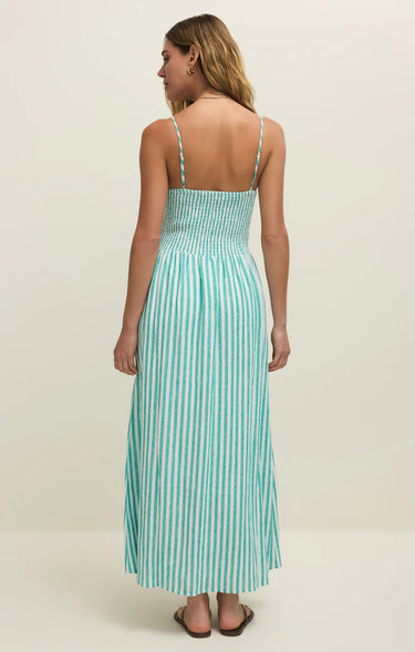 Bayside Stripe Linen Maxi Dress by Z Supply