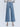 Bianca High Rise Raw Hem Wide Crop Jeans