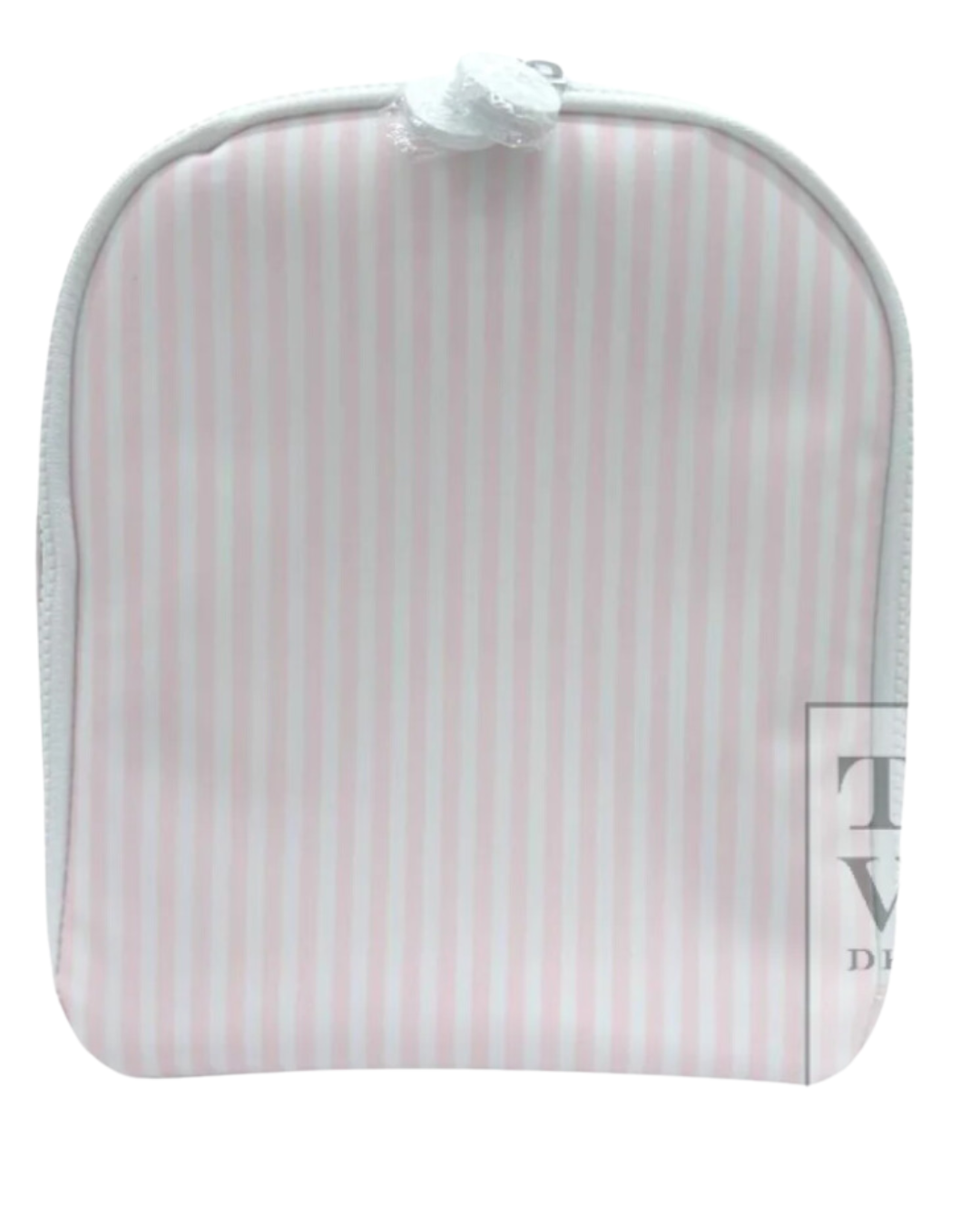 Bring It Lunch Tote- Pimlico Stripe Pink