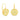Caitlin Square Hook Earrings by Tova (multiple colors)