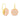 Caitlin Square Hook Earrings by Tova (multiple colors)