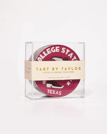 College Station | Kickoff Acrylic Coasters
