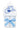 Cowboy Hat Everykid Towel, Blue by 3 Martha's