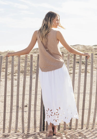 Deep V Sleeveless Top by Dylan (multiple color options)