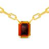 Dereka Necklace in Chocolate