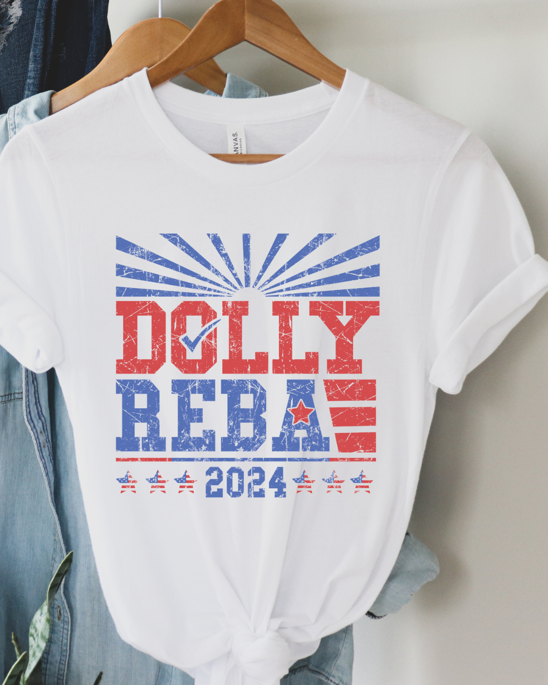 Dolly & Reba For President Graphic Tee