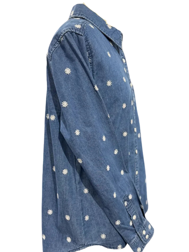 Dakota Button-Up - Denim by Dylan