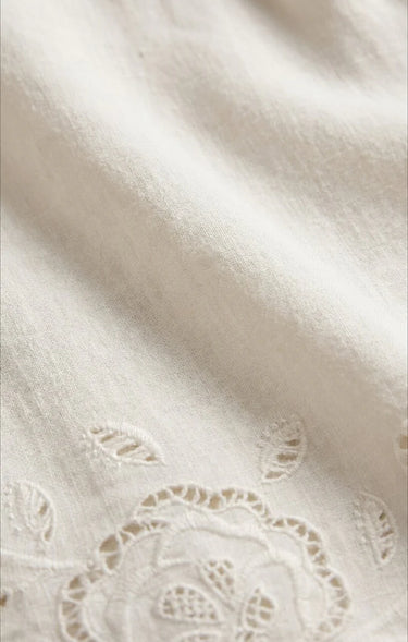 Daya Embroidered Linen Top by Z Supply