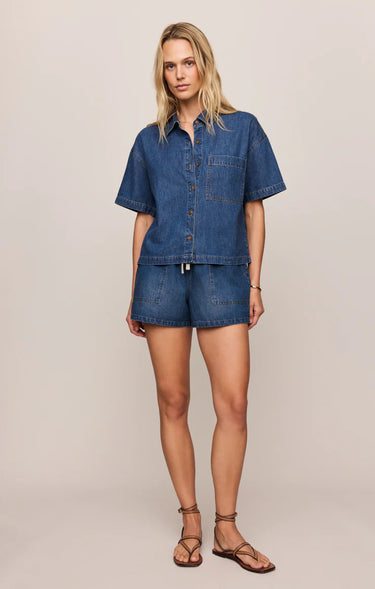 Daycation Denim Utility Short by Z Supply