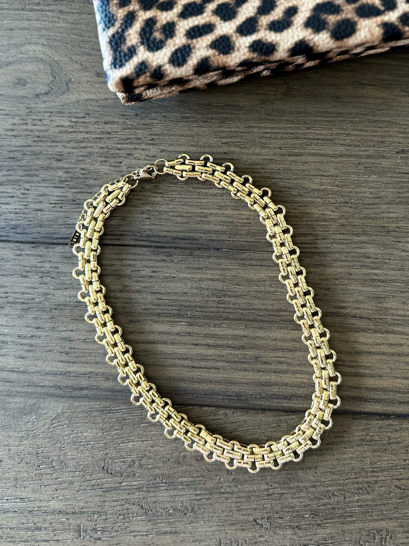 Delaney Chain Statement Necklace