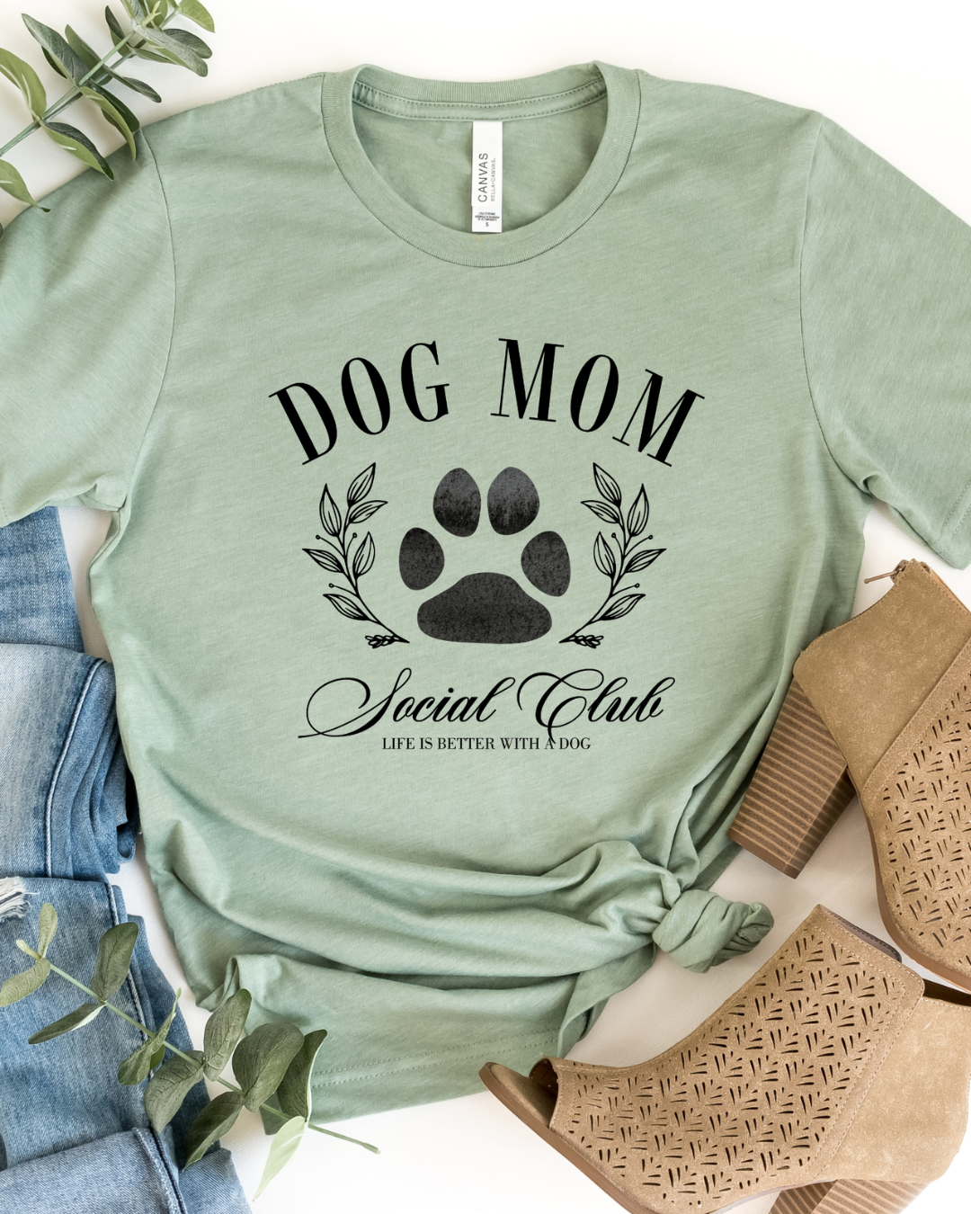 Dog Mom Social Club Graphic Tee