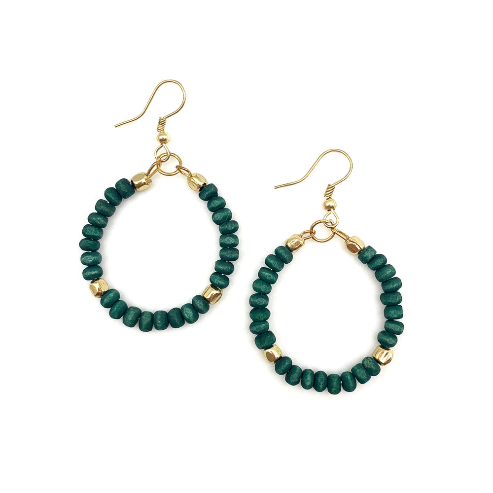 Sachi Chromatic Hues – Hoop Earrings