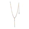 Kassandra Necklace In Antique Silver Multi