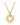 egirl 14" Necklace Gold - Love Small Gold Disc
