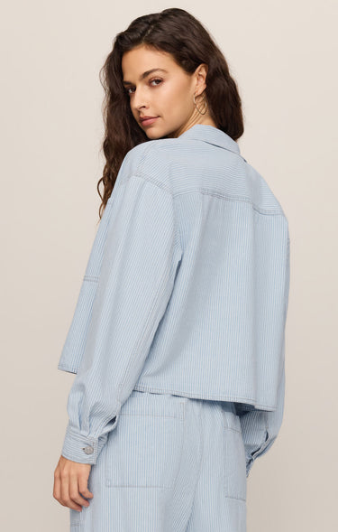Erin Railroad Jacket - Seaboard Stripe by Z Supply