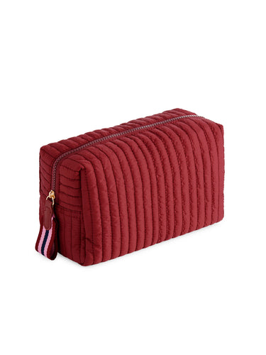 Ezra Large Boxy Cosmetic Bag (various colors)