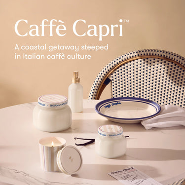 Havana Vanilla  Artisan Cafe Capri Collection Candle 8 oz