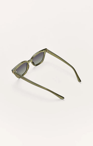 High Tide Olive - Gradient Polarized Sunglasses by Z Supply
