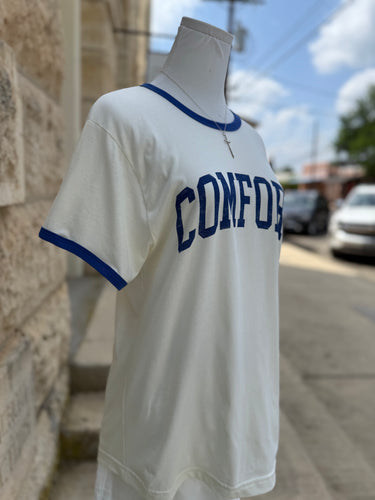 COMFORT Ringer Graphic Top