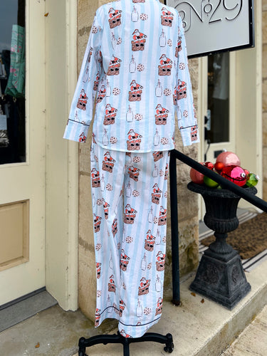 Milk & Cookies Long Cotton PJs