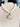 Adelaide Yochi Pearl Strand Large Gold Angel Figure Pendant Necklace