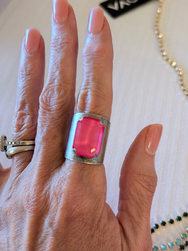 Roddy Ring - Antique Silver (multiple colors)