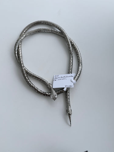 1960s Long Snake Necklace