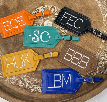 Leather Luggage Tags