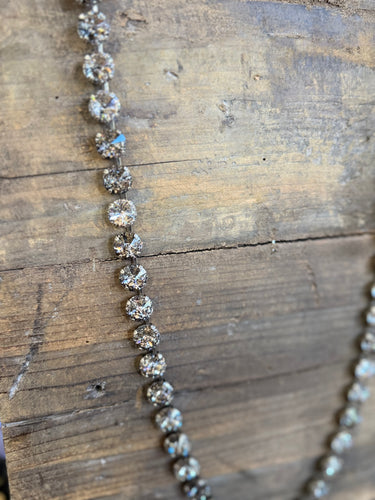 CELIA NECKLACE - ANTIQUE SILVER / BLACK PATINA