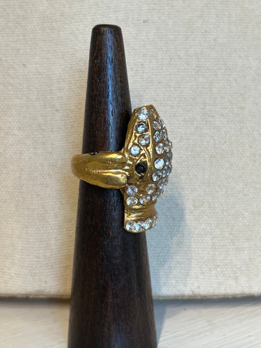 1970s Snake Head Ring TS