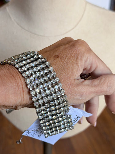 1950s Rhinestone Bracelet by284