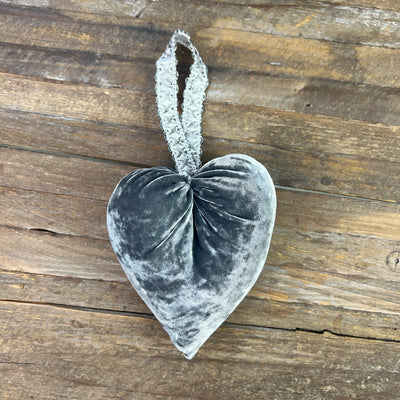 Handmade Velvet Hearts