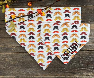 Mustachio Dog Bandana