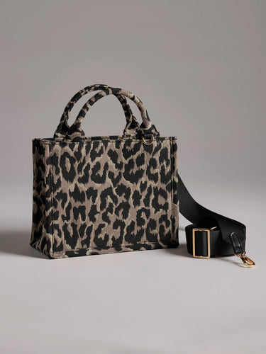 LEO MINI TOTE - LEOPARD