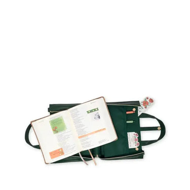 Leatherette Bible Cover - Forest Green