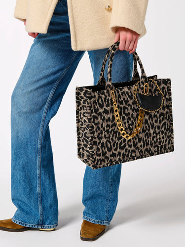 LEO TOTE - LEOPARD