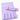 Lilac mahjong rack roll up storage bag
