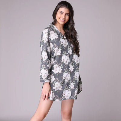 Juliana Floral Nightshirt