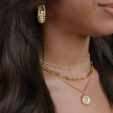 Vintage Coin Initial Charm (Various Initials)
