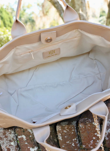 Melissa Tote Bag -Tan