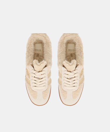 Merit Slide Plush Sneakers - Natural